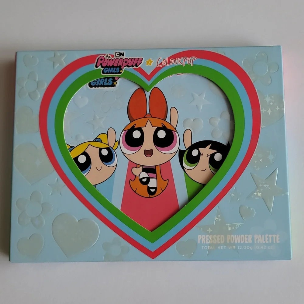 NEW Colourpop Powerpuff Girls Eyeshadow Palette